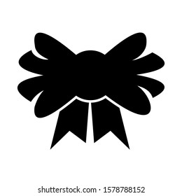 ribbon icon isolated sign symbol vector illustration - high quality black style vector icons
