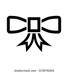 ribbon icon isolated sign symbol vector illustration - high quality black style vector icons
