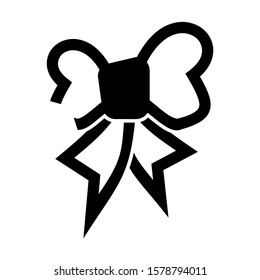 ribbon icon isolated sign symbol vector illustration - high quality black style vector icons
