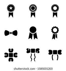ribbon icon isolated sign symbol vector illustration - Collection of high quality black style vector icons
