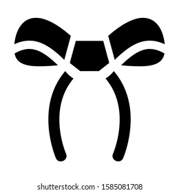 ribbon icon isolated sign symbol vector illustration - high quality black style vector icons
