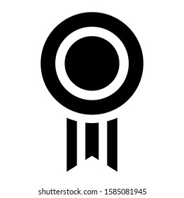 ribbon icon isolated sign symbol vector illustration - high quality black style vector icons

