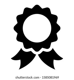 ribbon icon isolated sign symbol vector illustration - high quality black style vector icons
