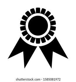 ribbon icon isolated sign symbol vector illustration - high quality black style vector icons
