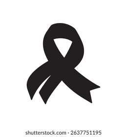 Ribbon icon isolated. simple vector icon