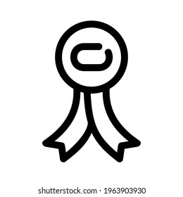 ribbon icon or logo isolated sign symbol vector illustration - high quality black style vector icons
