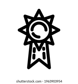 ribbon icon or logo isolated sign symbol vector illustration - high quality black style vector icons
