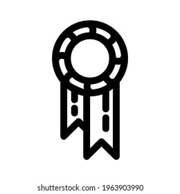 ribbon icon or logo isolated sign symbol vector illustration - high quality black style vector icons
