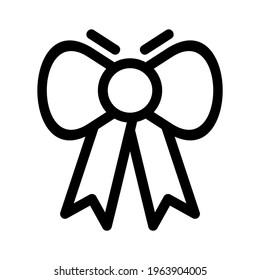 ribbon icon or logo isolated sign symbol vector illustration - high quality black style vector icons
