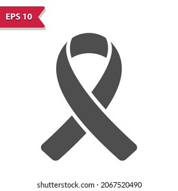 Ribbon Icon. Professional, pixel perfect icon, EPS 10 format.