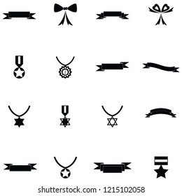 ribbon icon set