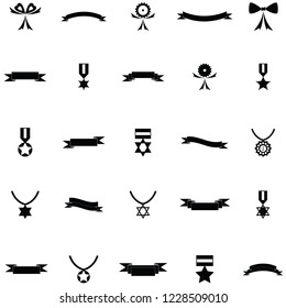ribbon icon set