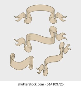 Ribbon icon set