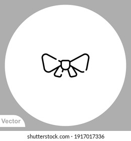 Ribbon icon sign vector,Symbol, logo illustration for web and mobile