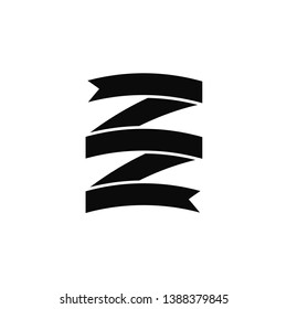 ribbon icon. Simple glyph, flat vector of Ribbon icons for UI and UX, website or mobile application