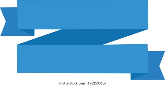 Ribbon Icon simple Illustration Clip Art vector