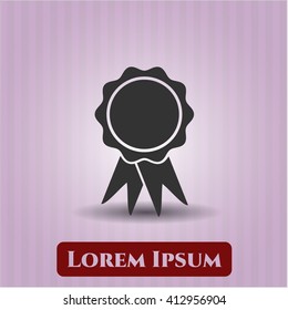 Ribbon icon or symbol