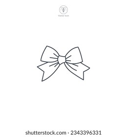 Icono de cinta de opciones ilustración vectorial aislada en fondo blanco