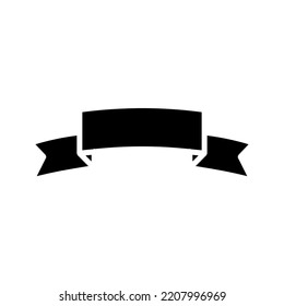 Icono de cinta de opciones. señal de cinta. ilustración vectorial