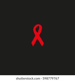 ribbon icon , vector , 10eps