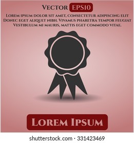 Ribbon icon vector illsutration