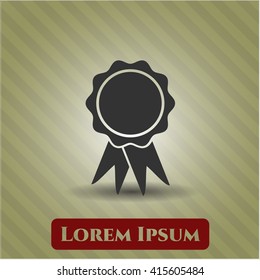 Ribbon icon vector illustration