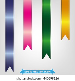 Ribbon icon vector illustration EPS 10.