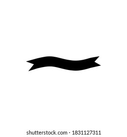 ribbon icon vector illustration logo template