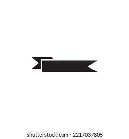 ribbon icon vector illustration logo design