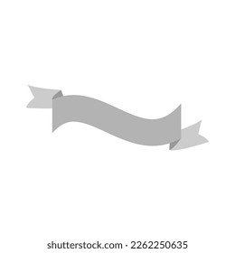 Icono de cinta de opciones. Ilustración vectorial en un fondo blanco.
