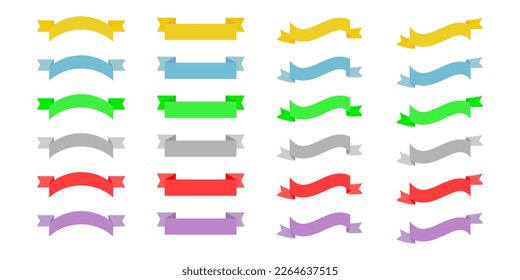 Icono de cinta de opciones. Ilustración vectorial en un fondo blanco.