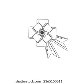 ribbon icon vector illustration symbol design