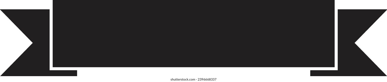 Ribbon icon vector isolated on white background