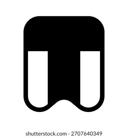 Ilustração de design de símbolo de vetor do ícone da faixa de opções