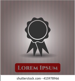 ribbon icon vector symbol flat eps jpg app web concept website