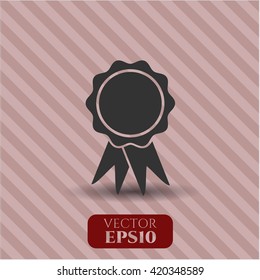 ribbon icon vector symbol flat eps jpg app web concept website