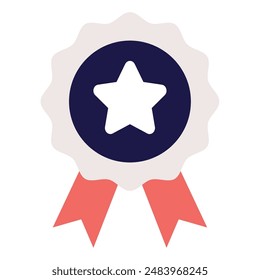 Ribbon icon for web, app, infographic, etc