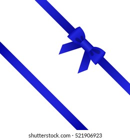 Ribbon, icons. Vector illustration