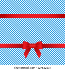Ribbon, icons. Vector illustration