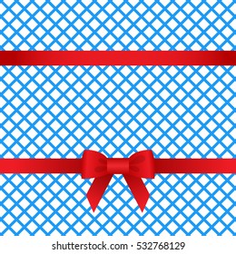 Ribbon, icons. Vector illustration