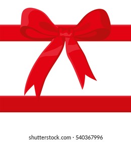 Ribbon, icons. Vector illustration