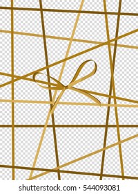 Ribbon, icons. Vector illustration