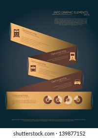 Ribbon info graph