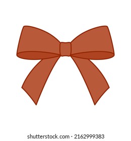 Ribbon isolated on white background. Vector illustration