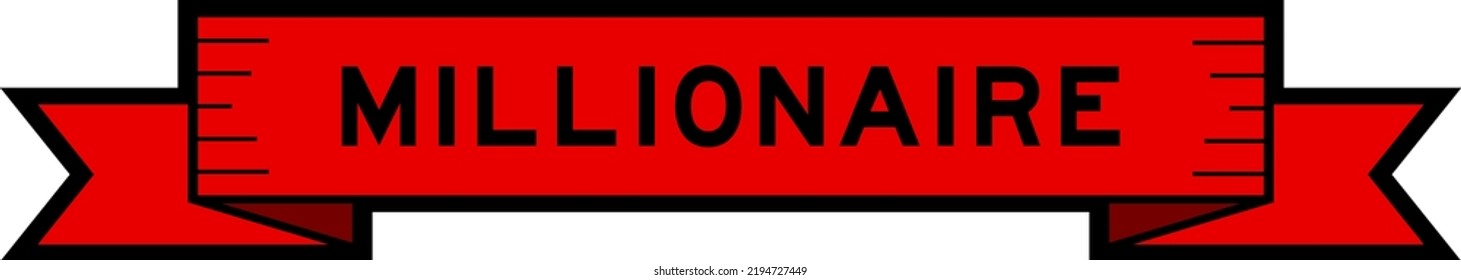 1,087 Millionaire word Images, Stock Photos & Vectors | Shutterstock