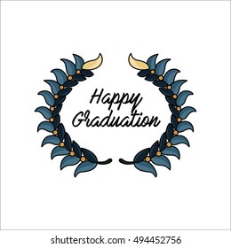 Ribbon Laurel Wreath Vector