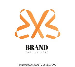 Ribbon logo icon design template elements. Usable for Branding and Business Logos.
