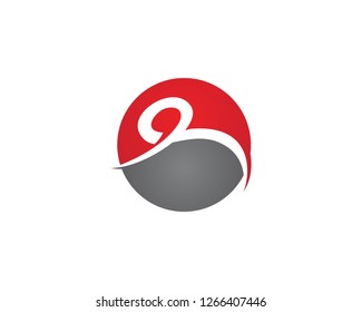 Ribbon logo template vector icon design - Vector
