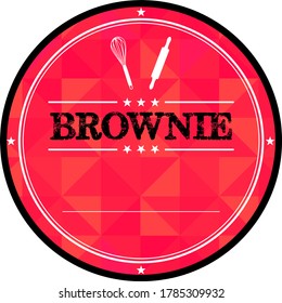 Ribbon and Logo for Various Brownies