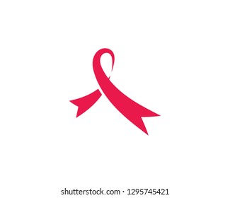 ribbon logo vector icon template